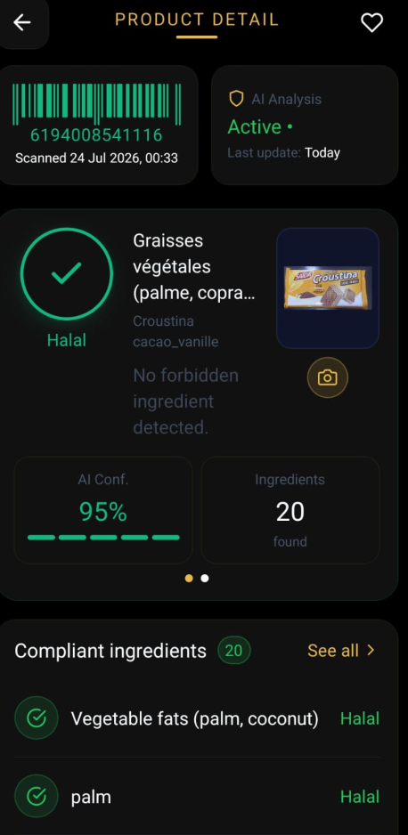 Nour App — Product Detail